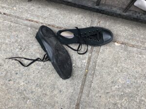 Photo "A way to deal with shoes that are too big"